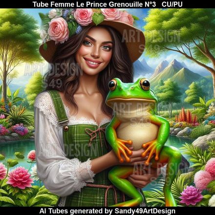 SAD - Tube Femme Le Prince Grenouille N°3
