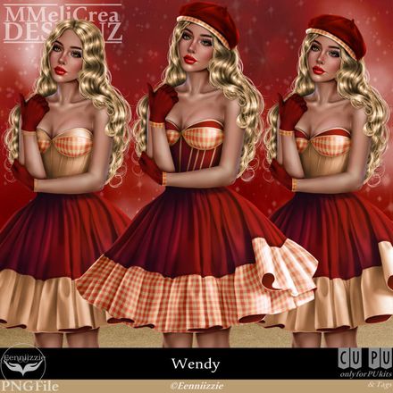 MMD - CLASSIC - Tube - CU Wendy (PNG Format)