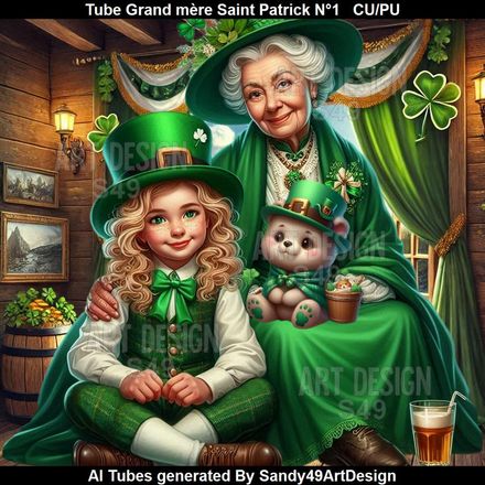 SAD - Tube Grand mère Saint Patrick N°1