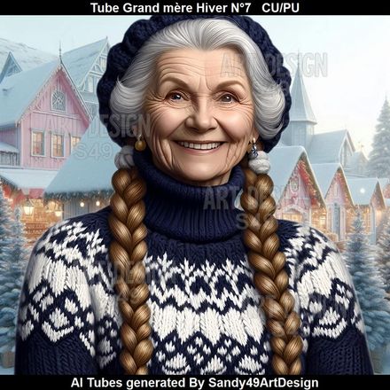 SAD - Tube Grand mère Hiver N°7