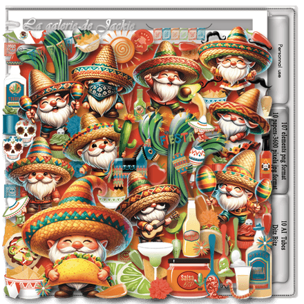 GJ-Pu Kit Cinco De Mayo Gnomes FS