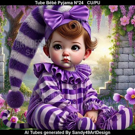 SAD - Tube Bébé Pyjama N°24