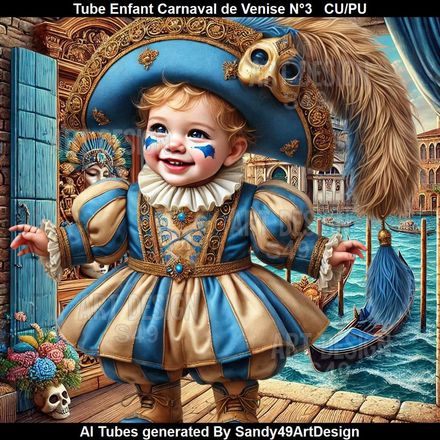 SAD - Tube Enfant Carnaval de Venise N°3