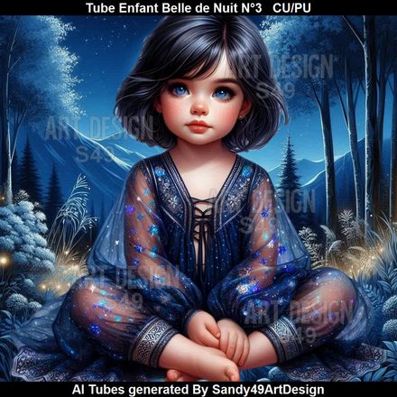 SAD - Tube Enfant Belle de Nuit N°3