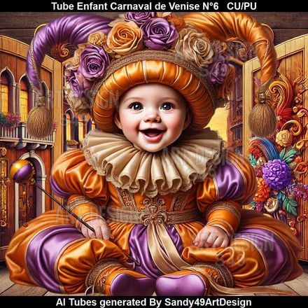 SAD - Tube Enfant Carnaval de Venise N°6