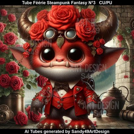 SAD - Tube Féérie Steampunk Fantasy N°3