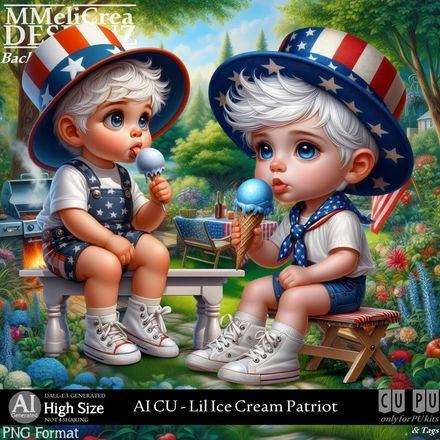 MMD - AI - CU Lil Ice Cream Patriot