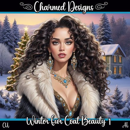 CD- Winter Fur Coat Beauty 1