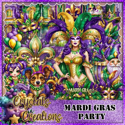 CC-Mardi Gras Party