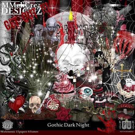 MMD - CLASSIC - PU - Gothic Dark Night