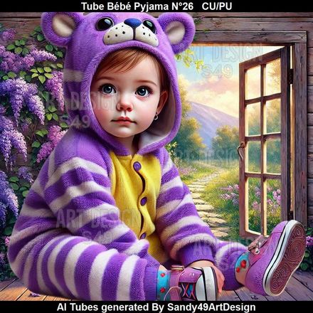 SAD - Tube Bébé Pyjama N°26