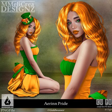 MMD - CLASSIC - Tube - CU Aerinn Pride (PNG Format)