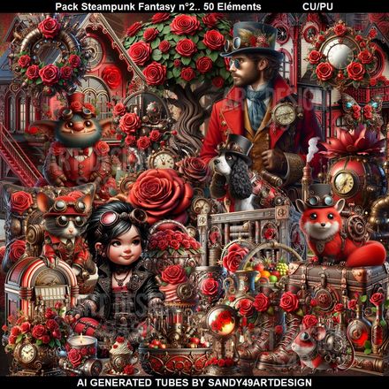 SAD - Pack Steampunk Fantasy N°2