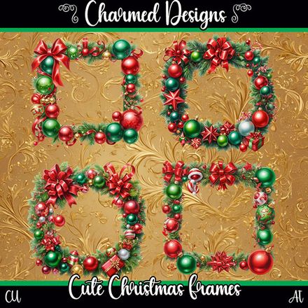 CD- Cute Christmas Frames