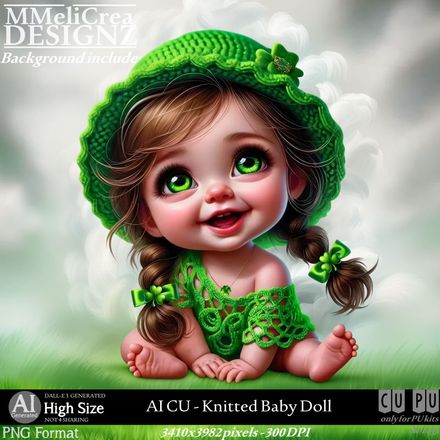 MMD - AI - CU Knitted Baby Doll