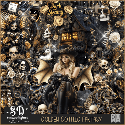 SD - Golden Gothic Fantasy Kit