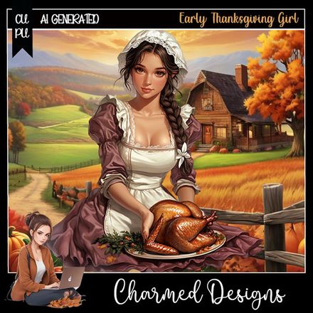 CD- Early Thanksgiving Girl