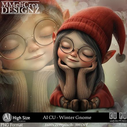 MMD - AI - CU Winter Gnome