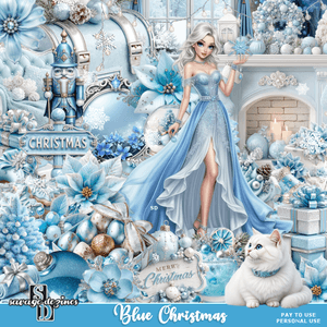 SD - Blue Christmas Kit
