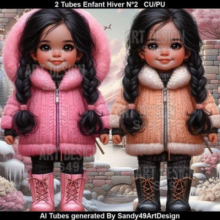 SAD - 2 Tubes Enfant Hiver N°2