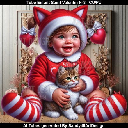 SAD - Tube Enfant Saint Valentin N°3