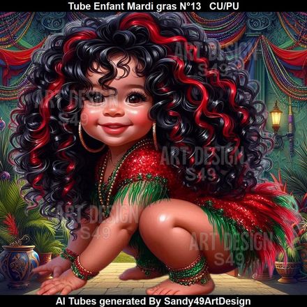 SAD - Tube Enfant Mardi gras N°13