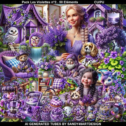 SAD - Pack Les Violettes N°2
