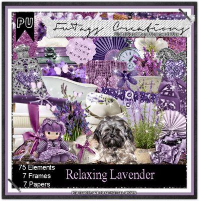 FW Tags - Relaxing Lavender