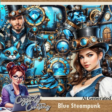 CC-Blue Steampunk