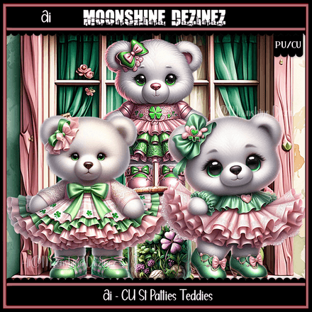 MD-Ai-CU St-Patties Teddies