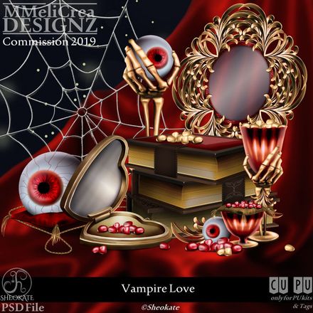 MMD - CLASSIC - CU Vampire Love (PSD Format)