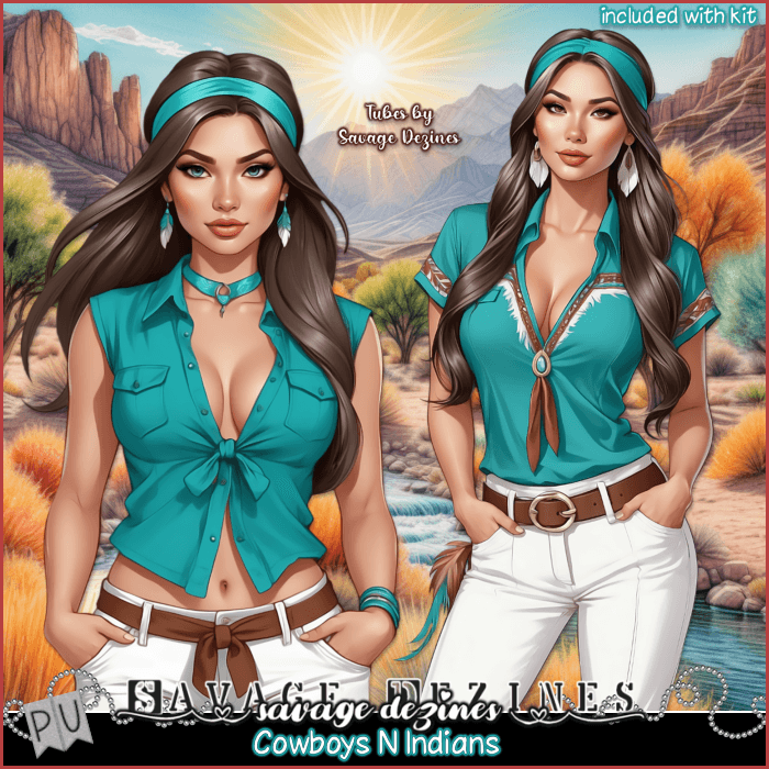 SD - Cowboys N Indians Kit