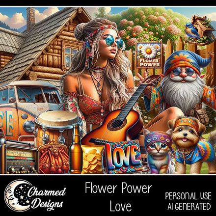 CD- Flower Power Love