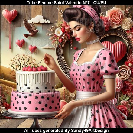 SAD - Tube Femme Saint Valentin N°7