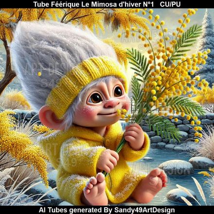 SAD - Tube Féérique Le Mimosa d&#x27;hiver N°1