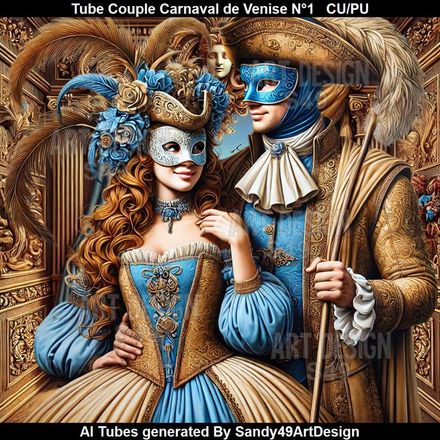SAD - Tube Couple Carnaval de Venise N°1