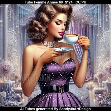 SAD - Tube Femme Année 60  N°24