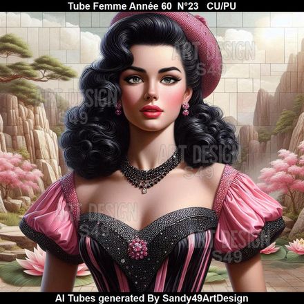 SAD - Tube Femme Année 60  N°23