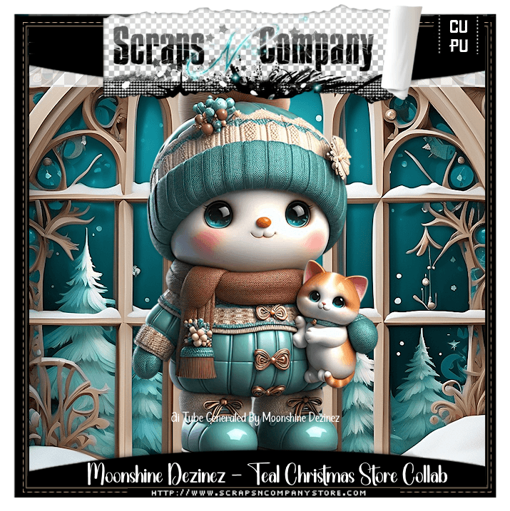 SNCO - Teal Christmas Store Collab
