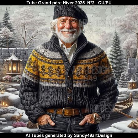 SAD - Tube Grand père Hiver 2025  N°2