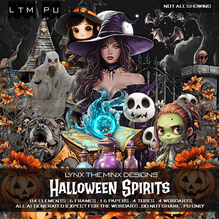 LTM_Halloween Spirits - AI Generated - PU TS Kit