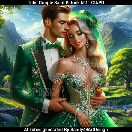 SAD - Tube Couple Saint Patrick N°1