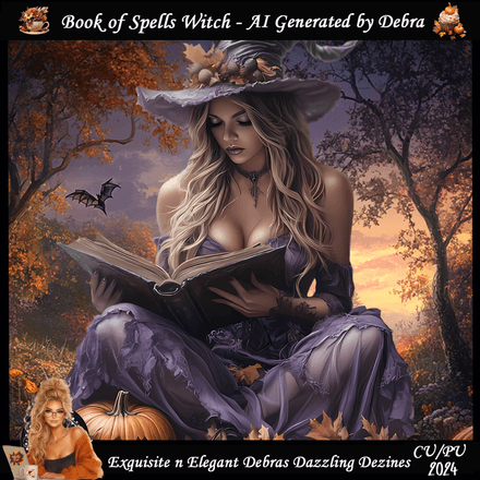 DDD-Book of Spells Witch