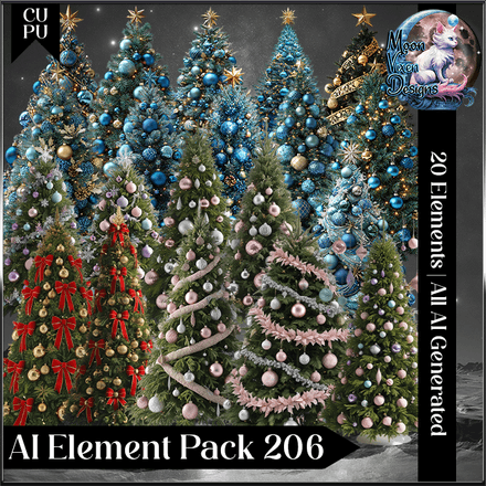 MVD - AI CU/PU Element Pack 206 Xmas Trees