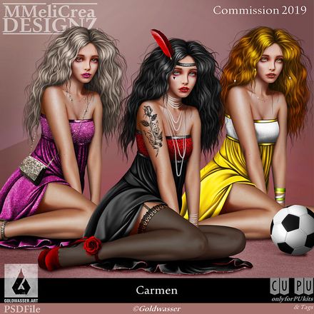 MMD - CLASSIC - Tube - CU Carmen (PSD Format)