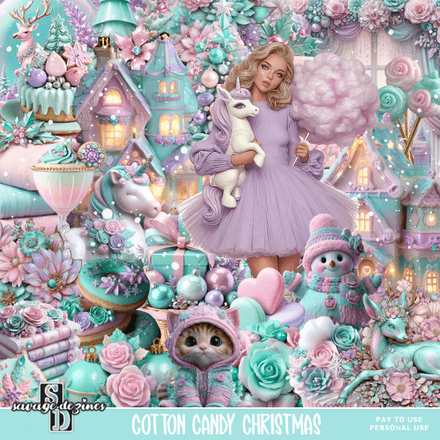 SD - Cotton Candy Christmas Kit