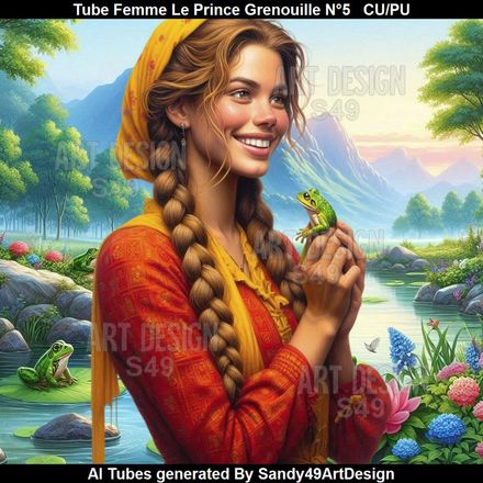 SAD - Tube Femme Le Prince Grenouille N°5