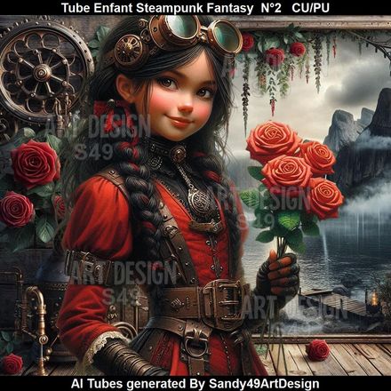 SAD - Tube Enfant Steampunk Fantasy N°2