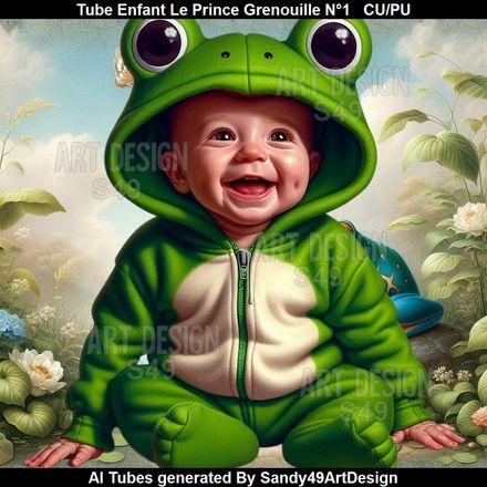 SAD - Tube Enfant Le Prince Grenouille N°1
