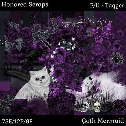 HS Goth Mermaid - Tagger